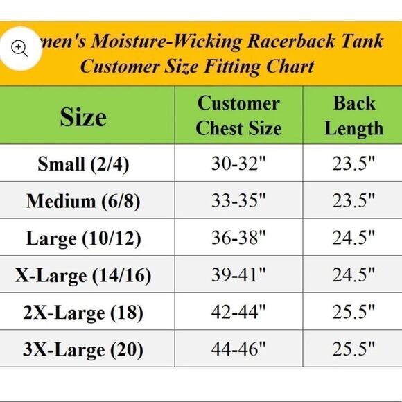 Women's Moisture Wicking Racerback Tanks Size L - Picture 9 of 13